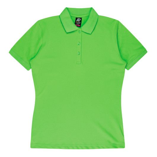 Clayfield Womens Polos Apple